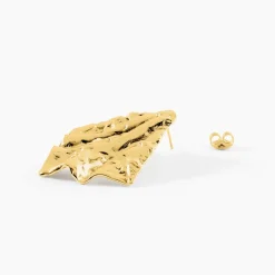 Marc Orian Boucles D'Oreilles Acier Inoxydable|Bijoux Acier Inoxydable > Boucles D'Oreilles Puces Abella Acier Jaune