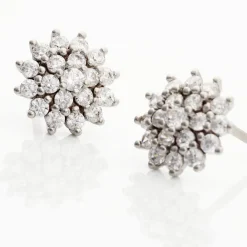 Marc Orian Boucles D'Oreilles Or|Boucles D'Oreilles Femme > Boucles D'oreilles Puces Allie Croix Or Jaune Oxyde De Zirconium