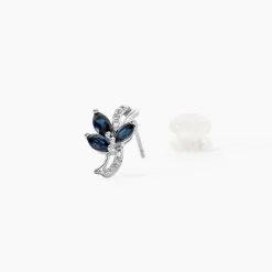 Marc Orian Cadeaux Mariage|Boucles D'Oreilles Femme > Boucles D'oreilles Puces Angie Or Blanc Saphir Et Diamant