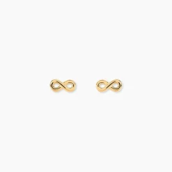 Marc Orian Idées Cadeaux Femme|Boucles D'Oreilles Or > Boucles D'oreilles Puces Annie-francoise Infini Or Jaune