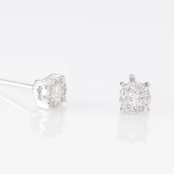 Marc Orian Anniversaire De Mariage|Bijoux Diamant > Boucles D'oreilles Puces Artemis Or Blanc Diamant