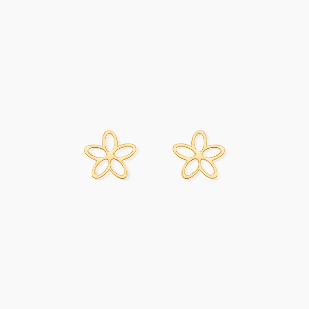 Marc Orian Boucles D'Oreilles Fleur|Boucles D'Oreilles Or > Boucles D'Oreilles Puces Barbie Or Jaune