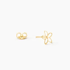 Marc Orian Boucles D'Oreilles Fleur|Boucles D'Oreilles Or > Boucles D'Oreilles Puces Barbie Or Jaune