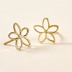 Marc Orian Boucles D'Oreilles Fleur|Boucles D'Oreilles Or > Boucles D'Oreilles Puces Barbie Or Jaune