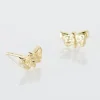 Marc Orian Bijoux Homme|Boucles D'Oreilles Homme > Boucles D'oreilles Puces Bartholomee Papillon Or Jaune