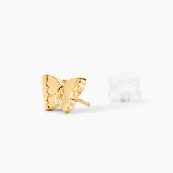 Marc Orian Idées Cadeaux Femme|Boucles D'Oreilles Or > Boucles D'oreilles Puces Bartholomée Papillon Or Jaune