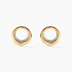 Marc Orian Cadeaux Mariage|Bijoux Diamant > Boucles D'oreilles Puces Batoul Or Jaune Diamant