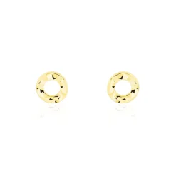 Marc Orian Idées Cadeaux Femme|Boucles D'Oreilles Femme > Boucles D'oreilles Puces Berangere Cercle 3 Or Jaune