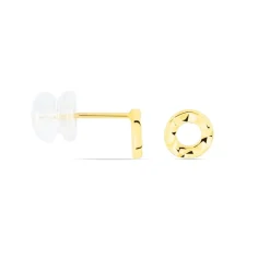 Marc Orian Idées Cadeaux Femme|Boucles D'Oreilles Femme > Boucles D'oreilles Puces Berangere Cercle 3 Or Jaune
