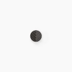 Boucles D'oreilles Puces Black Love Acier Blanc