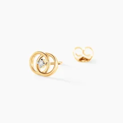 Marc Orian Cadeaux Mariage|Bijoux Diamant > Boucles D'oreilles Puces Briitilia Or Jaune Diamant