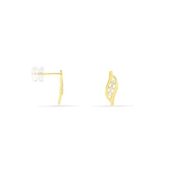 Marc Orian Anniversaire De Mariage|Bijoux Diamant > Boucles D'oreilles Puces Caline Or Jaune Diamant