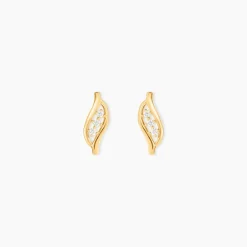 Marc Orian Anniversaire De Mariage|Bijoux Diamant > Boucles D'oreilles Puces Caline Or Jaune Diamant