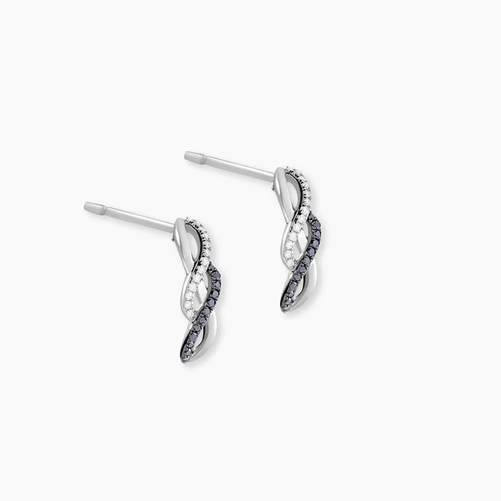 Marc Orian Cadeaux Mariage|Bijoux Diamant > Boucles D'oreilles Puces Callune Or Blanc Diamant