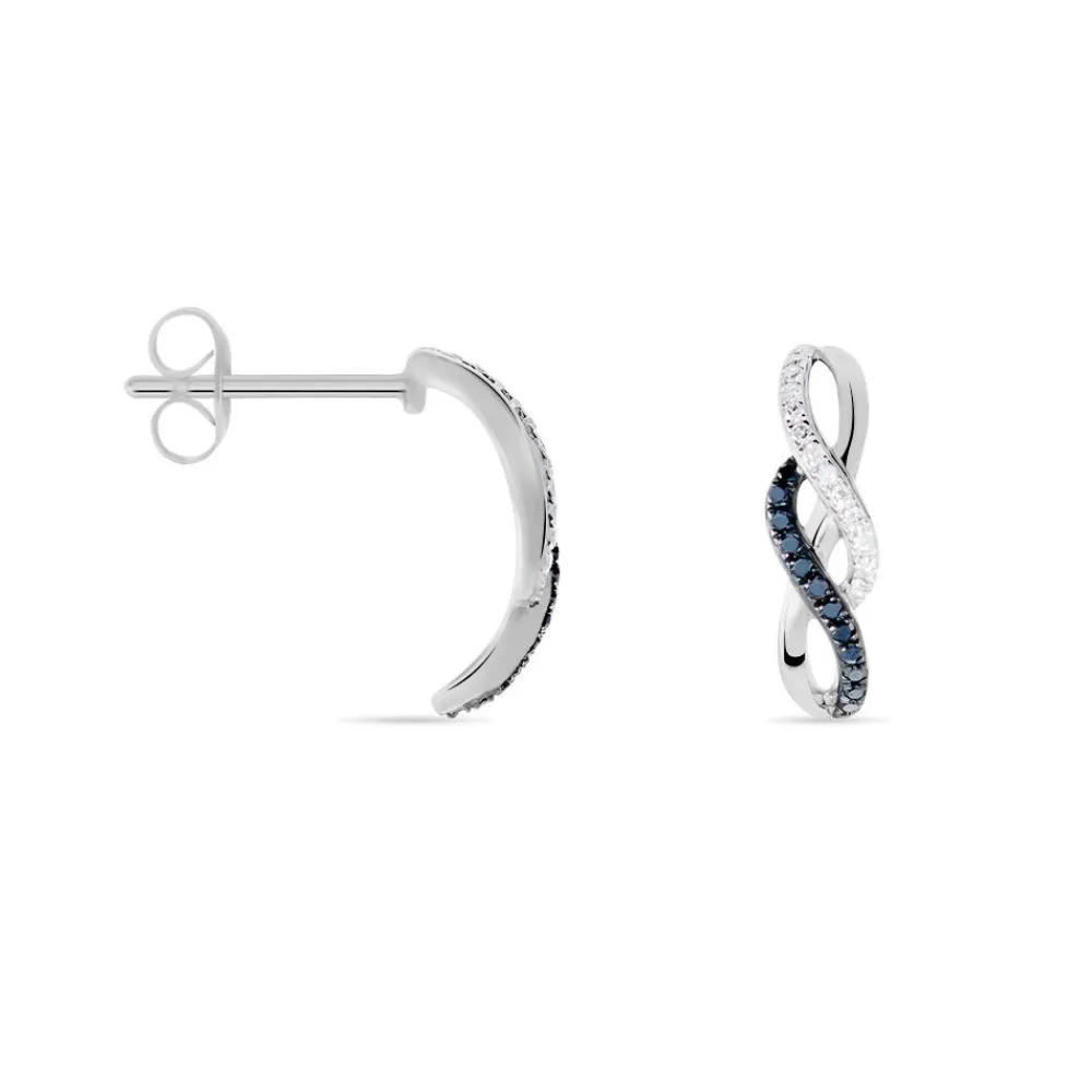 Marc Orian Cadeaux Mariage|Bijoux Diamant > Boucles D'oreilles Puces Callune Or Blanc Diamant