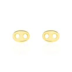 Marc Orian Bijoux Homme|Boucles D'Oreilles Homme > Boucles D'oreilles Puces Cara Or Jaune