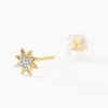 Marc Orian Parures De Mariage|Bijoux Diamant > Boucles D'oreilles Puces Confucius Or Jaune Diamant