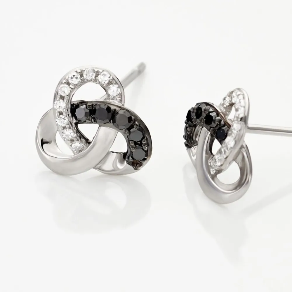 Marc Orian Cadeaux Mariage|Bijoux Diamant > Boucles D'oreilles Puces Constellation Or Blanc Diamant