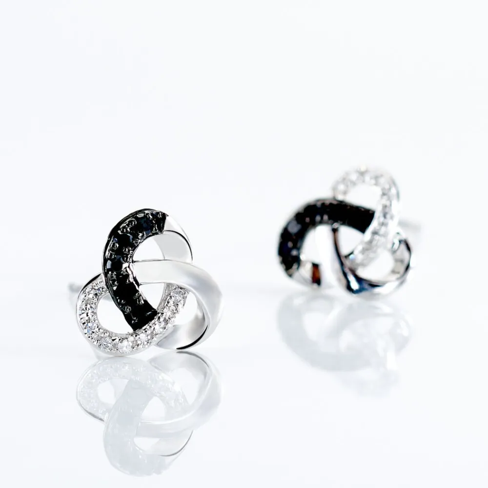 Marc Orian Cadeaux Mariage|Bijoux Diamant > Boucles D'oreilles Puces Constellation Or Blanc Diamant