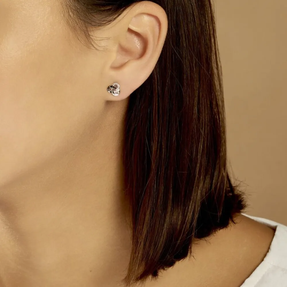 Marc Orian Cadeaux Mariage|Bijoux Diamant > Boucles D'oreilles Puces Constellation Or Blanc Diamant