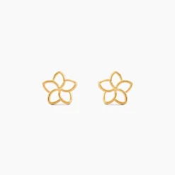 Marc Orian Boucles D'Oreilles Fleur|Boucles D'Oreilles Or > Boucles D'Oreilles Puces Daffodil Or Jaune