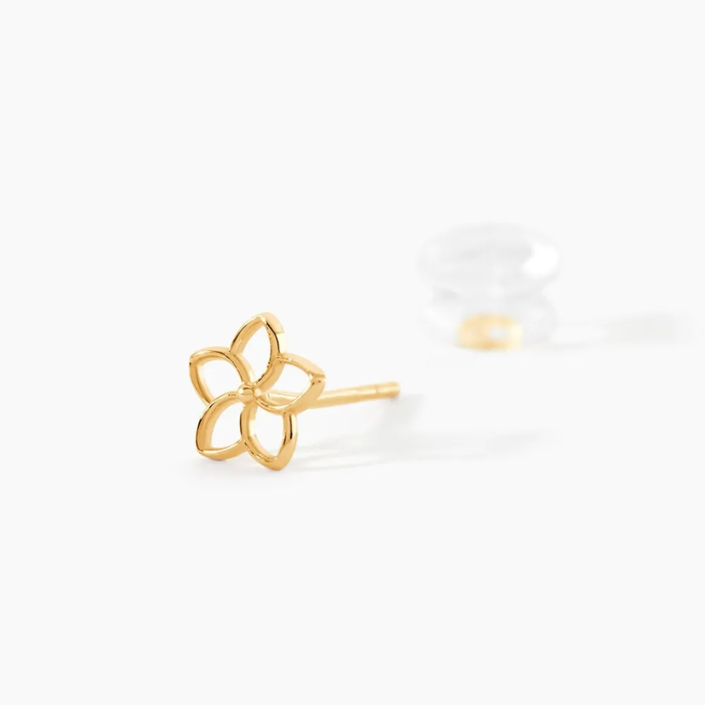 Marc Orian Boucles D'Oreilles Fleur|Boucles D'Oreilles Or > Boucles D'Oreilles Puces Daffodil Or Jaune