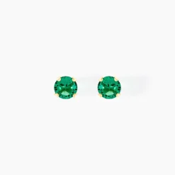 Marc Orian Bijoux Zirconium|Bijoux Homme > Boucles D'oreilles Puces Daria Or Jaune Oxyde De Zirconium