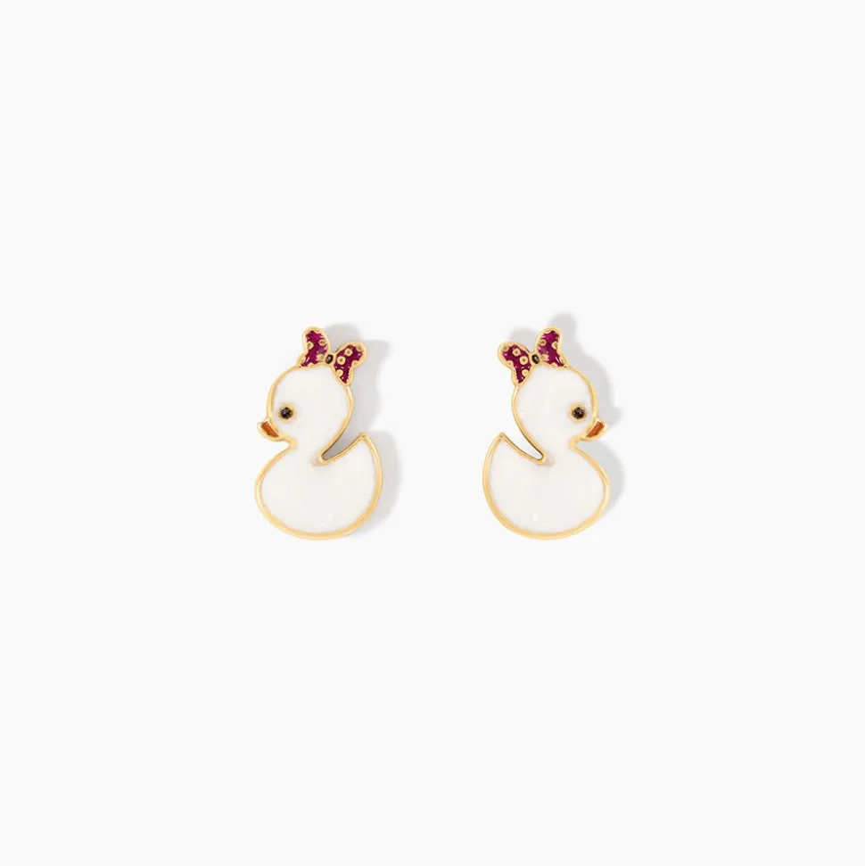 Boucles D'Oreilles Puces Desislav Or Jaune