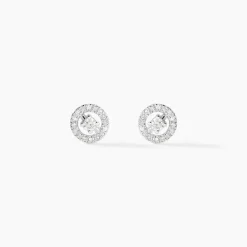 Marc Orian Cadeaux Mariage|Bijoux Diamant > Boucles D'oreilles Puces Domitia Or Blanc Diamant