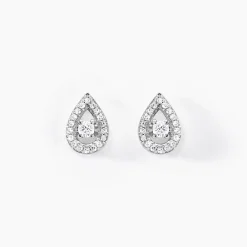 Marc Orian Cadeaux Mariage|Bijoux Diamant > Boucles D'oreilles Puces Domitia Or Blanc Diamant