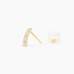 Marc Orian Boucles D'Oreilles Strass|Boucles D'Oreilles Or > Boucles D'oreilles Puces Edme Barrettes Or Jaune Strass