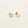 Marc Orian Bijoux Zirconium|Bijoux Homme > Boucles D'oreilles Puces Eily Or Jaune Oxyde De Zirconium