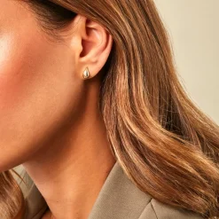 Marc Orian Cadeaux Mariage|Bijoux Diamant > Boucles D'Oreilles Puces Eleone Or Jaune Diamant