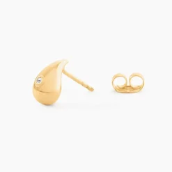 Marc Orian Cadeaux Mariage|Bijoux Diamant > Boucles D'Oreilles Puces Eleone Or Jaune Diamant