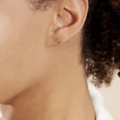 Marc Orian Bijoux Homme|Boucles D'Oreilles Homme > Boucles D'oreilles Puces Evanne Cheval Or Jaune