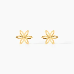 Marc Orian Boucles D'Oreilles Fleur|Boucles D'Oreilles Or > Boucles D'oreilles Puces Fadia Fleur Or Jaune
