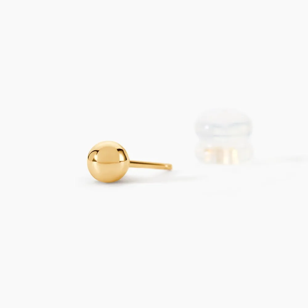 Marc Orian Idées Cadeaux Femme|Boucles D'Oreilles Or > Boucles D'oreilles Puces Fidelia Boule Or Jaune