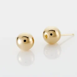 Marc Orian Idées Cadeaux Femme|Boucles D'Oreilles Or > Boucles D'oreilles Puces Fidelia Boule Or Jaune