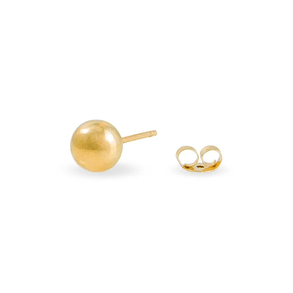 Marc Orian Idées Cadeaux Femme|Boucles D'Oreilles Femme > Boucles D'oreilles Puces Fidelia Boule Or Jaune