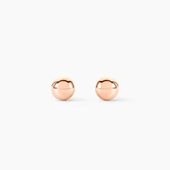 Marc Orian Idées Cadeaux Femme|Boucles D'Oreilles Or > Boucles D'oreilles Puces Fidelia Boule Or Rose