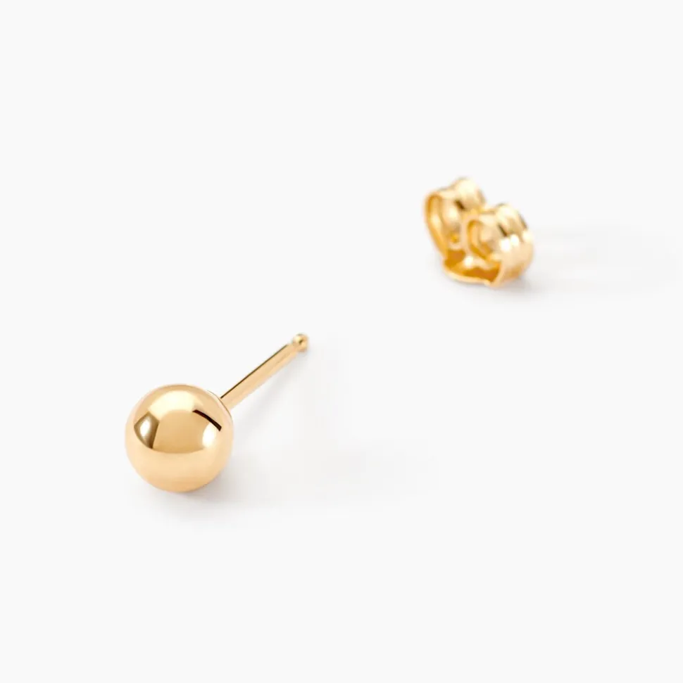 Boucles D'oreilles Puces Fidelia Or Jaune