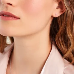 Marc Orian Cadeaux Mariage|Bijoux Diamant > Boucles D'oreilles Puces Ganesha Or Blanc Diamant