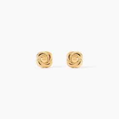 Marc Orian Boucles D'Oreilles Fleur|Boucles D'Oreilles Or > Boucles D'oreilles Puces Gennaro Fleur Or Jaune