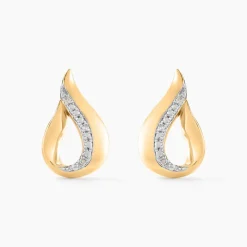 Marc Orian Bijoux Or|Bijoux Diamant > Boucles D'oreilles Puces Goccie Or Jaune Diamant