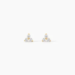 Marc Orian Boucles D'Oreilles Fleur|Bijoux Homme > Boucles D'oreilles Puces Isaora Or Jaune Oxyde De Zirconium