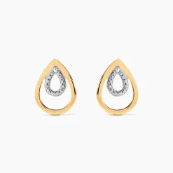 Marc Orian Cadeaux Mariage|Bijoux Diamant > Boucles D'Oreilles Puces Jozsi Or Jaune Diamant