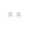 Marc Orian Bijoux Or|Boucles D'Oreilles Mariage > Boucles D'oreilles Puces Kate Or Blanc Diamant
