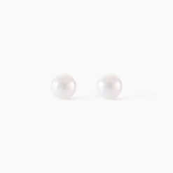 Marc Orian Bijoux Perles|Boucles D'Oreilles Perle > Boucles D'oreilles Puces Kesya Or Jaune
