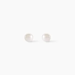Marc Orian Boucles D'Oreilles Mariage|Boucles D'Oreilles Perle > Boucles D'oreilles Puces Kesya Or Jaune