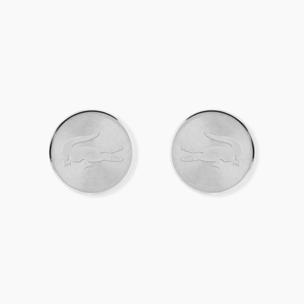 LACOSTE BIJOUX Bijoux Homme|Boucles D'Oreilles Acier Inoxydable > Boucles D'Oreilles Puces Lacoste Baseline Acier